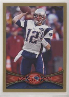 2012 Topps - [Base] - Gold #440 - Tom Brady /2012