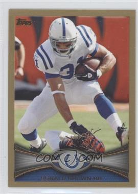 2012 Topps - [Base] - Gold #67 - Donald Brown /2012