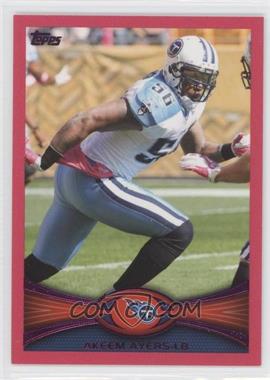 2012 Topps - [Base] - Pink BCA #253 - Akeem Ayers /399