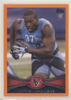 2012 Topps - [Base] - Retail Orange #156 - Whitney Mercilus /86