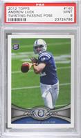 SP Image Variation - Andrew Luck (Beginning to Cock Arm Back) [PSA 9 …