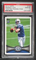 SP Image Variation - Andrew Luck (Beginning to Cock Arm Back) [PSA 10 …