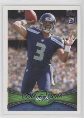 2012 Topps - [Base] #165.1 - Russell Wilson (Stands in Background)