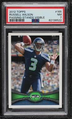 2012 Topps - [Base] #165.1 - Russell Wilson (Stands in Background) [PSA 7 NM]