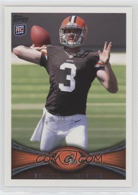 2012 Topps - [Base] #3.1 - Brandon Weeden