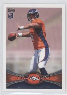 2012 Topps - [Base] #365.1 - Brock Osweiler (Stands in Background)