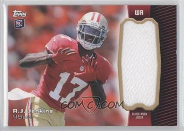 2012 Topps - Jumbo Rookie Relics #RJR-AJJ - A.J. Jenkins