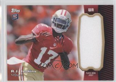 2012 Topps - Jumbo Rookie Relics #RJR-AJJ - A.J. Jenkins