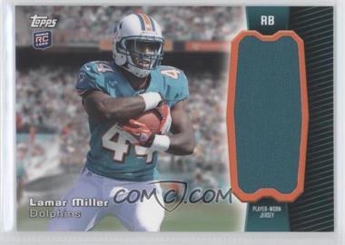 2012 Topps - Jumbo Rookie Relics #RJR-LM - Lamar Miller