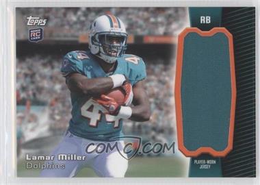 2012 Topps - Jumbo Rookie Relics #RJR-LM - Lamar Miller