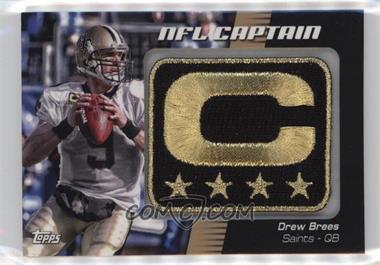 2012 Topps - NFL Captain's Patch #NCP-DB - Drew Brees