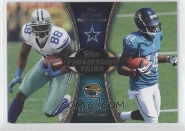 2012 Topps - Paramount Pairs #PA-BB - Dez Bryant, Justin Blackmon