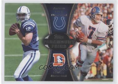 2012 Topps - Paramount Pairs #PA-LE - Andrew Luck, John Elway