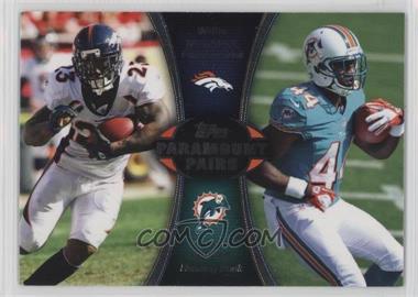 2012 Topps - Paramount Pairs #PA-MM - Willis McGahee, Lamar Miller