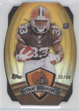 2012 Topps - Prize Game Time Giveaway Die-Cut - Gold #44 - Trent Richardson /99