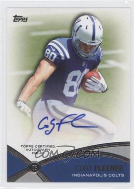 2012 Topps - Prolific Playmakers Autographs #PPA-CF - Coby Fleener