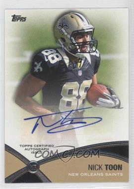 2012 Topps - Prolific Playmakers Autographs #PPA-NT - Nick Toon