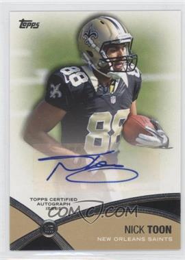 2012 Topps - Prolific Playmakers Autographs #PPA-NT - Nick Toon