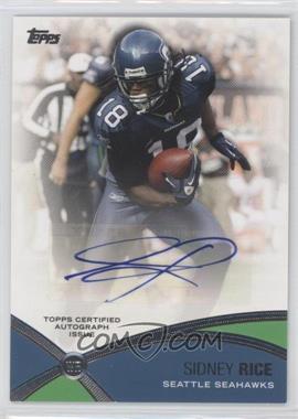 2012 Topps - Prolific Playmakers Autographs #PPA-SR - Sidney Rice