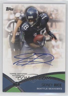 2012 Topps - Prolific Playmakers Autographs #PPA-SR - Sidney Rice