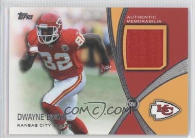 2012 Topps - Prolific Playmakers Relics #PPR-DB - Dwayne Bowe