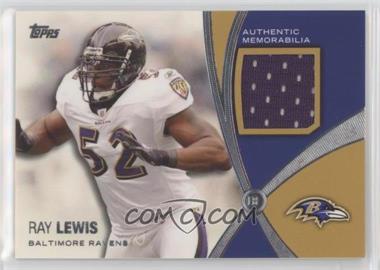 2012 Topps - Prolific Playmakers Relics #PPR-RL - Ray Lewis