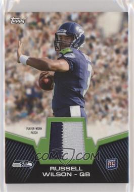 2012 Topps - Rookie Patch #RP-RW - Russell Wilson