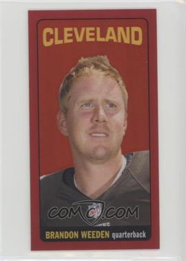 2012 Topps Chrome - 1965 Design - Red Border Refractor #6 - Brandon Weeden /75