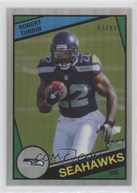 2012 Topps Chrome - 1984 Design - Refractor #24 - Robert Turbin /99