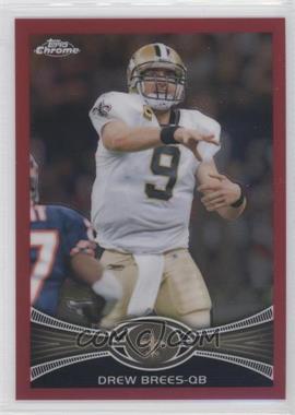 2012 Topps Chrome - [Base] - BCA-Bordered Refractor #100 - Drew Brees /399