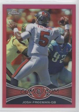 2012 Topps Chrome - [Base] - BCA-Bordered Refractor #145 - Josh Freeman /399