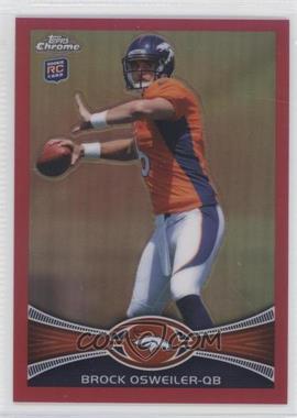 2012 Topps Chrome - [Base] - BCA-Bordered Refractor #210 - Brock Osweiler /399