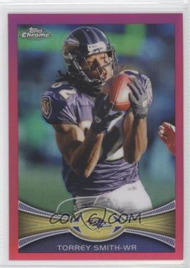 2012 Topps Chrome - [Base] - BCA-Bordered Refractor #52 - Torrey Smith /399