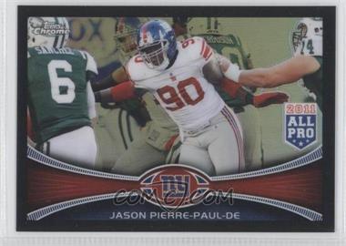 2012 Topps Chrome - [Base] - Black Refractor #76 - All-Pro - Jason Pierre-Paul /299