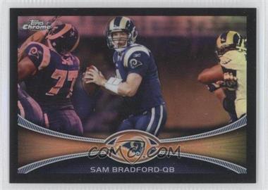 2012 Topps Chrome - [Base] - Black Refractor #95 - Sam Bradford /299