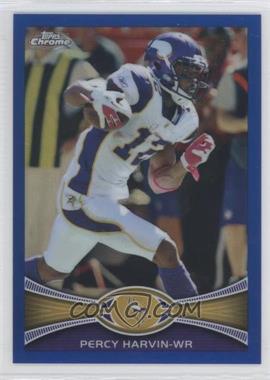 2012 Topps Chrome - [Base] - Blue Refractor #6 - Percy Harvin /199