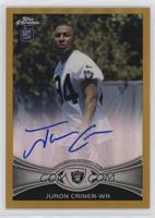 Juron Criner #/10