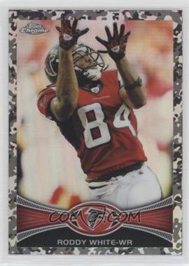 2012 Topps Chrome - [Base] - Military Refractors #25 - Roddy White /499