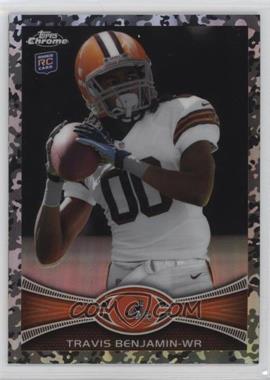 2012 Topps Chrome - [Base] - Military Refractors #43 - Travis Benjamin /499