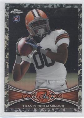 2012 Topps Chrome - [Base] - Military Refractors #43 - Travis Benjamin /499