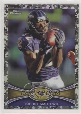 2012 Topps Chrome - [Base] - Military Refractors #52 - Torrey Smith /499