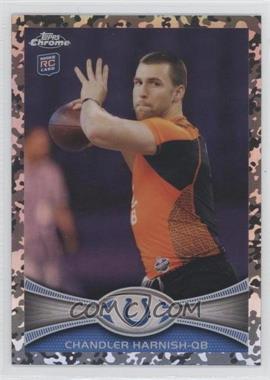 2012 Topps Chrome - [Base] - Military Refractors #56 - Chandler Harnish /499