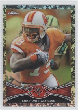 2012 Topps Chrome - [Base] - Military Refractors #84 - Mike Williams /499