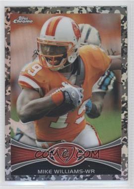 2012 Topps Chrome - [Base] - Military Refractors #84 - Mike Williams /499