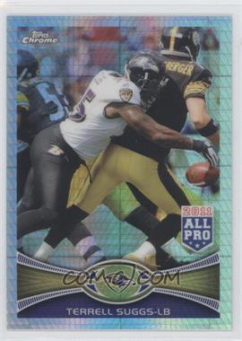 2012 Topps Chrome - [Base] - Prism Refractor #178 - All-Pro - Terrell Suggs /216