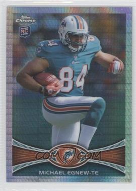 2012 Topps Chrome - [Base] - Prism Refractor #2 - Michael Egnew /216