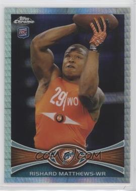 2012 Topps Chrome - [Base] - Prism Refractor #204 - Rishard Matthews /216