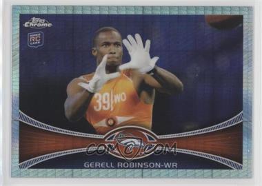 2012 Topps Chrome - [Base] - Prism Refractor #214 - Gerell Robinson /216