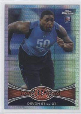 2012 Topps Chrome - [Base] - Prism Refractor #3 - Devon Still /216