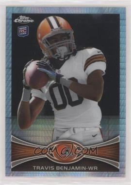 2012 Topps Chrome - [Base] - Prism Refractor #43 - Travis Benjamin /216